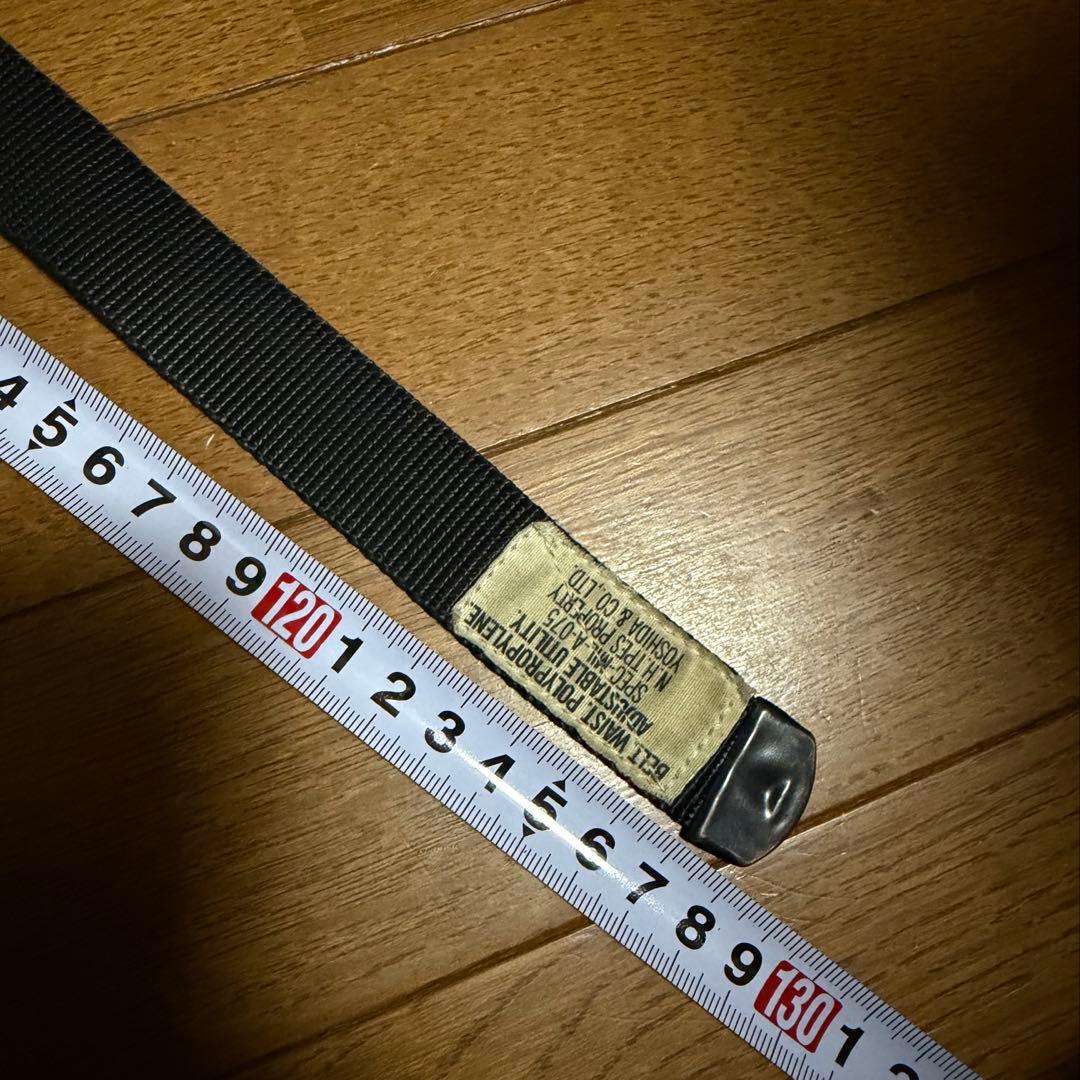 Nハリウッド × ポーター ベルト ブラック ダブルリング