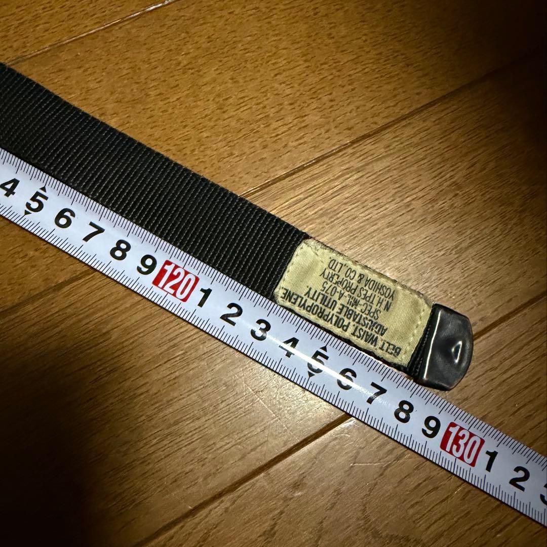 Nハリウッド × ポーター ベルト ブラック ダブルリング