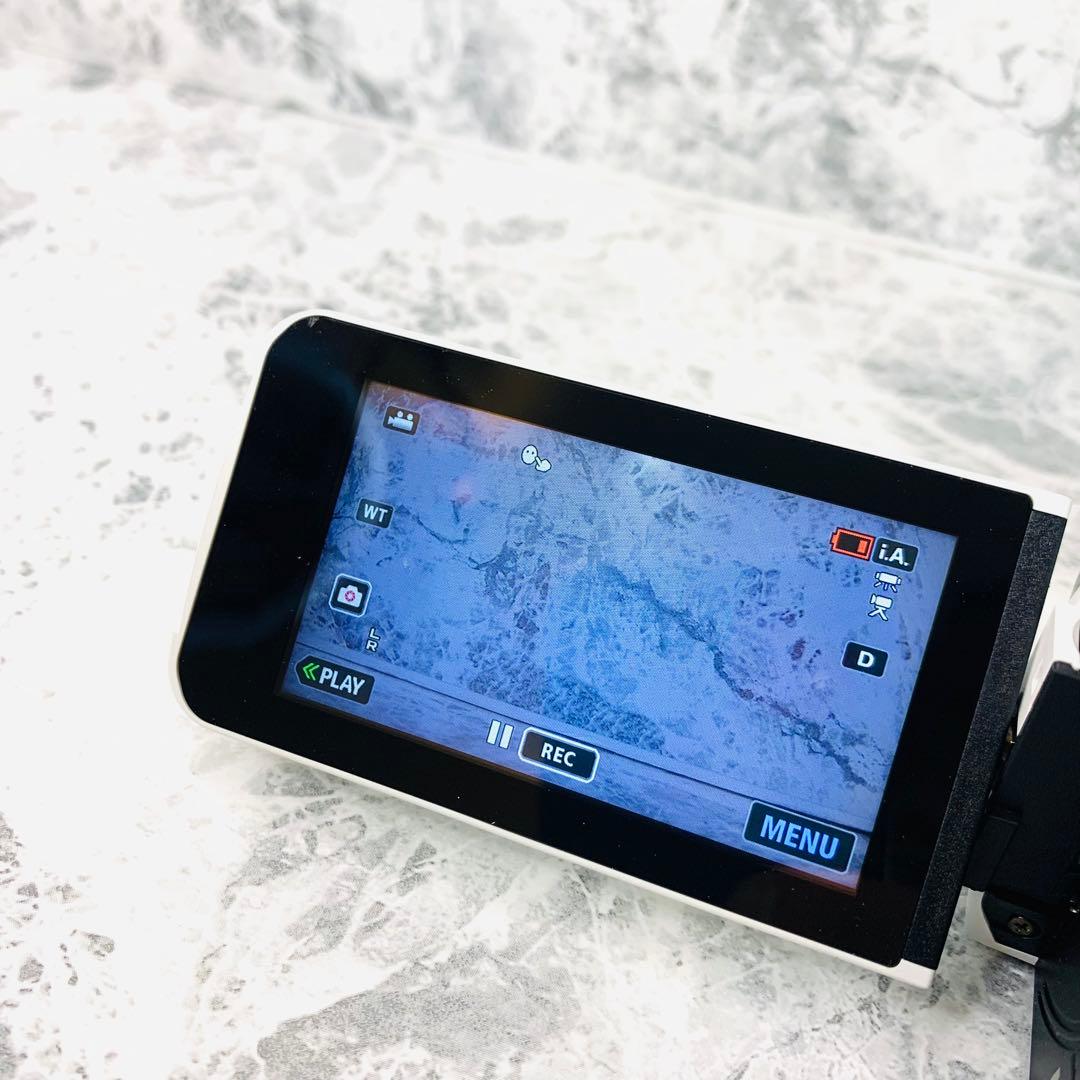 VictorJVC ビデオカメラ EverioR GZ-R470 ホワイト