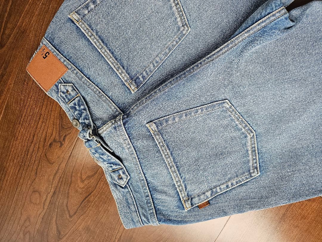 Spick＆Span♡5 2/1 STRAIGHT ᖴIT DENIM ブルー