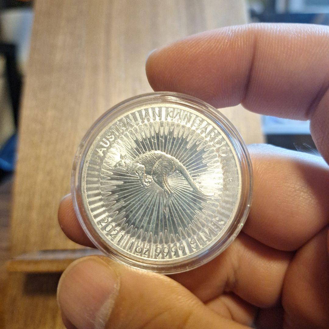 オーストラリア カンガルー シルバー 2021年　1オンス　銀貨