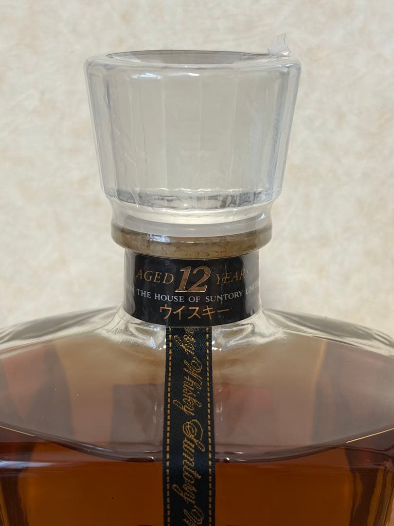 未開栓 サントリー ウイスキー クレスト 12年 700ml 古酒 2本セット