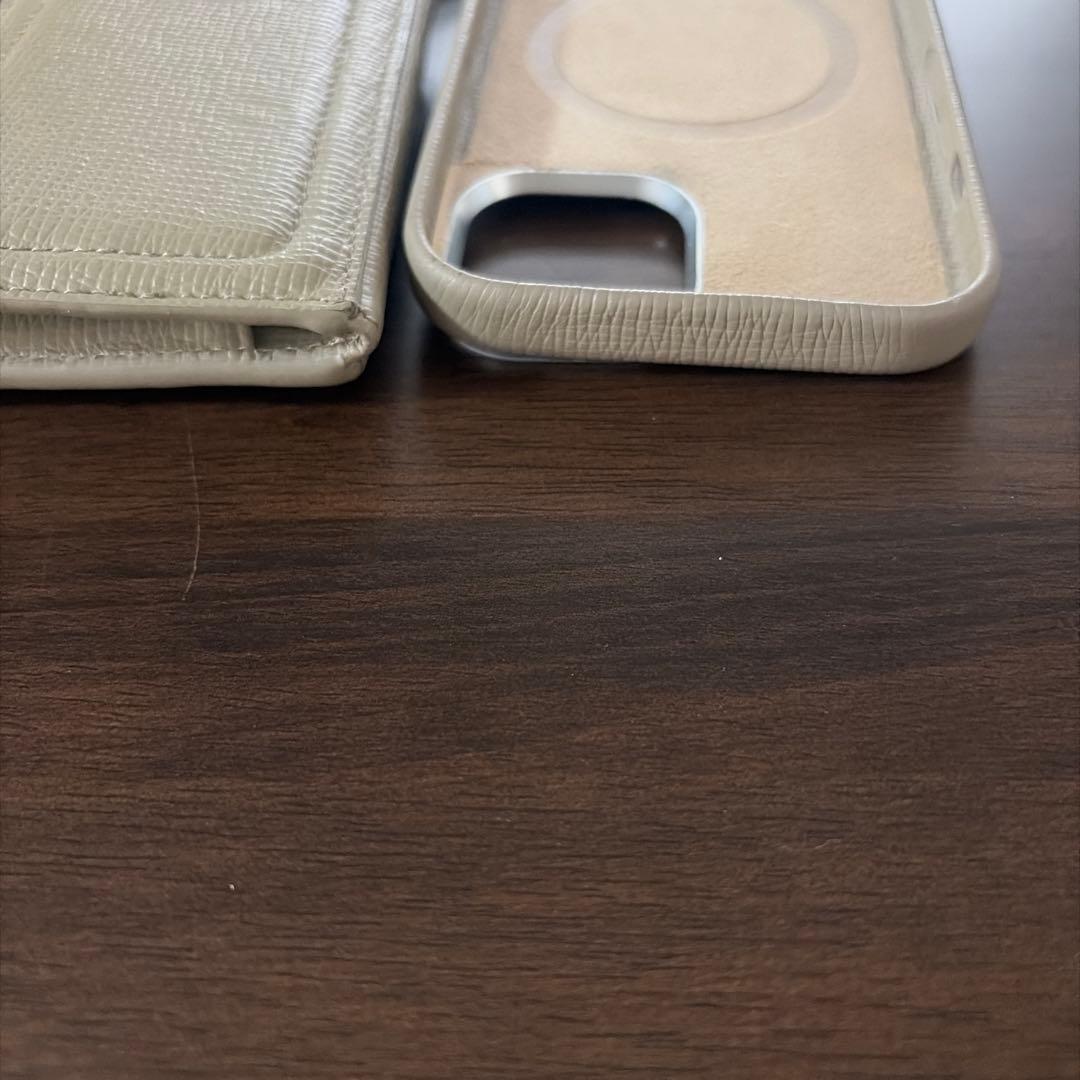 objects.io iPhone15ケース+ウォレット　トープ