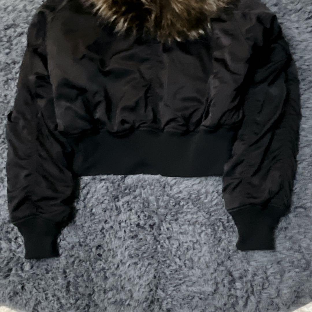 AZUL by moussy N-2Bフライトジャケット　y2k 黒　マウジー