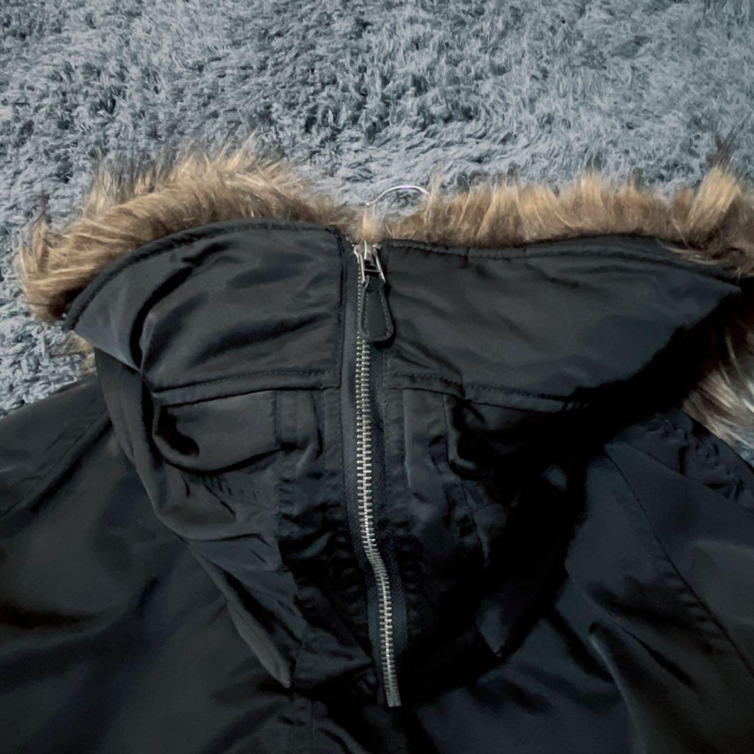 AZUL by moussy N-2Bフライトジャケット　y2k 黒　マウジー