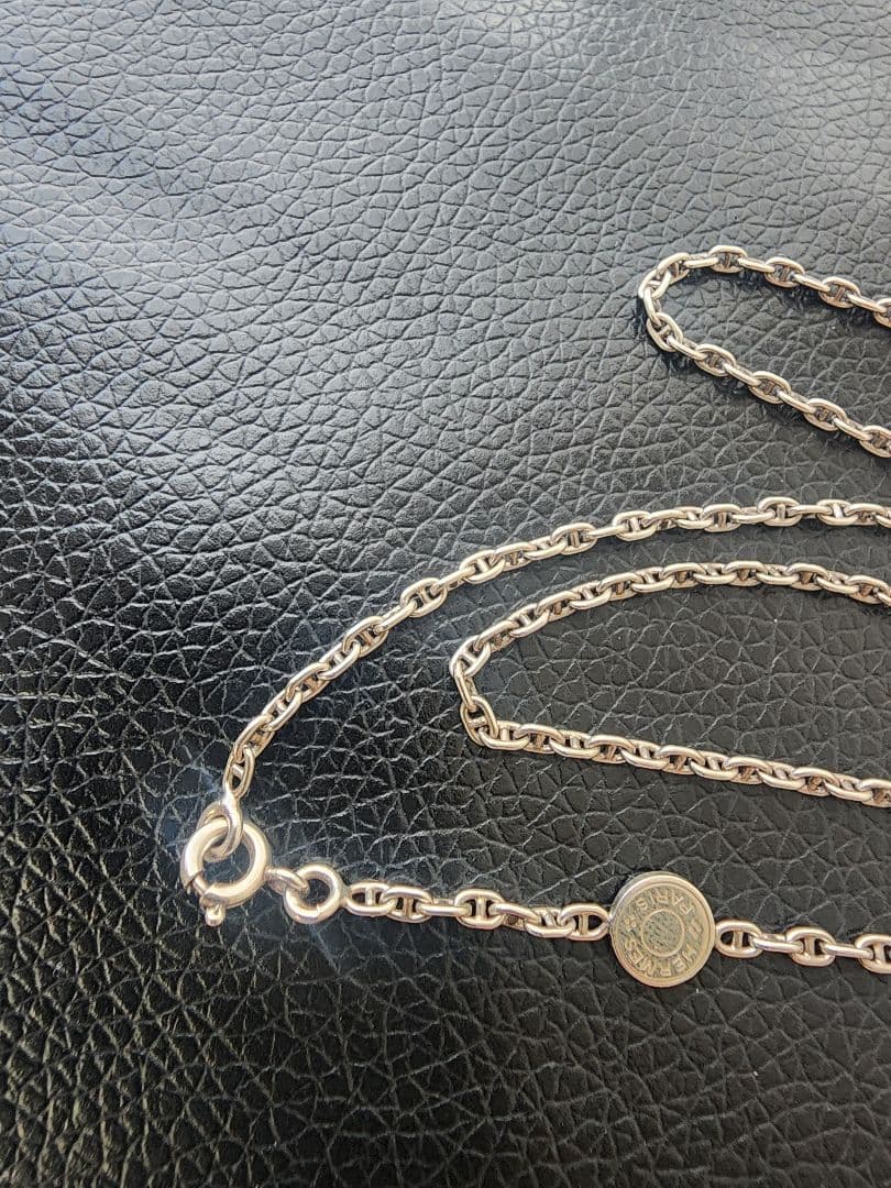 HERMES ミニシェーヌダンクル TTPM セリエ ネックレス 50センチ