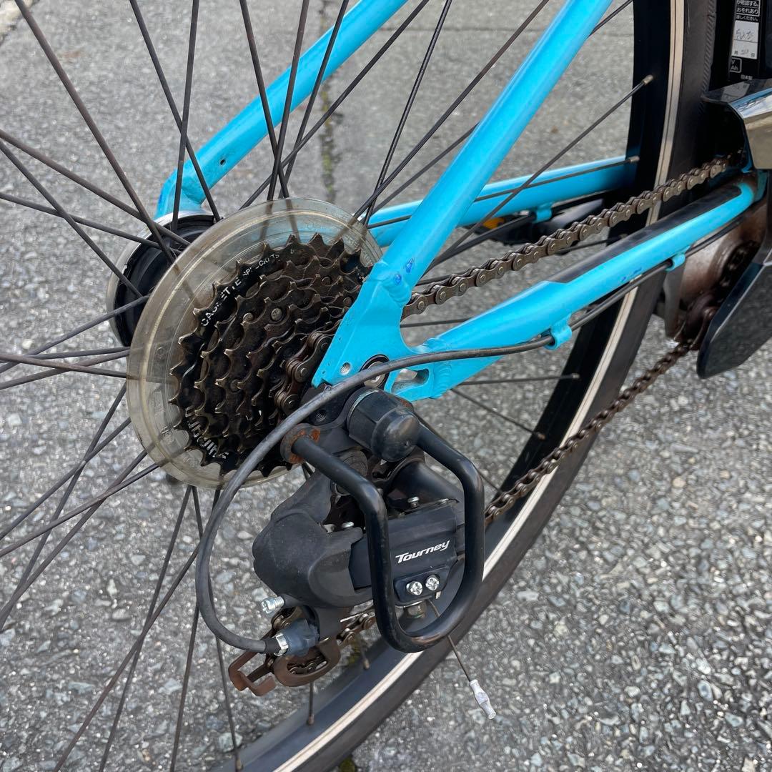 パナソニック電動自転車ベロスター 7段変速 部品交換/点検整備済み 送料無料
