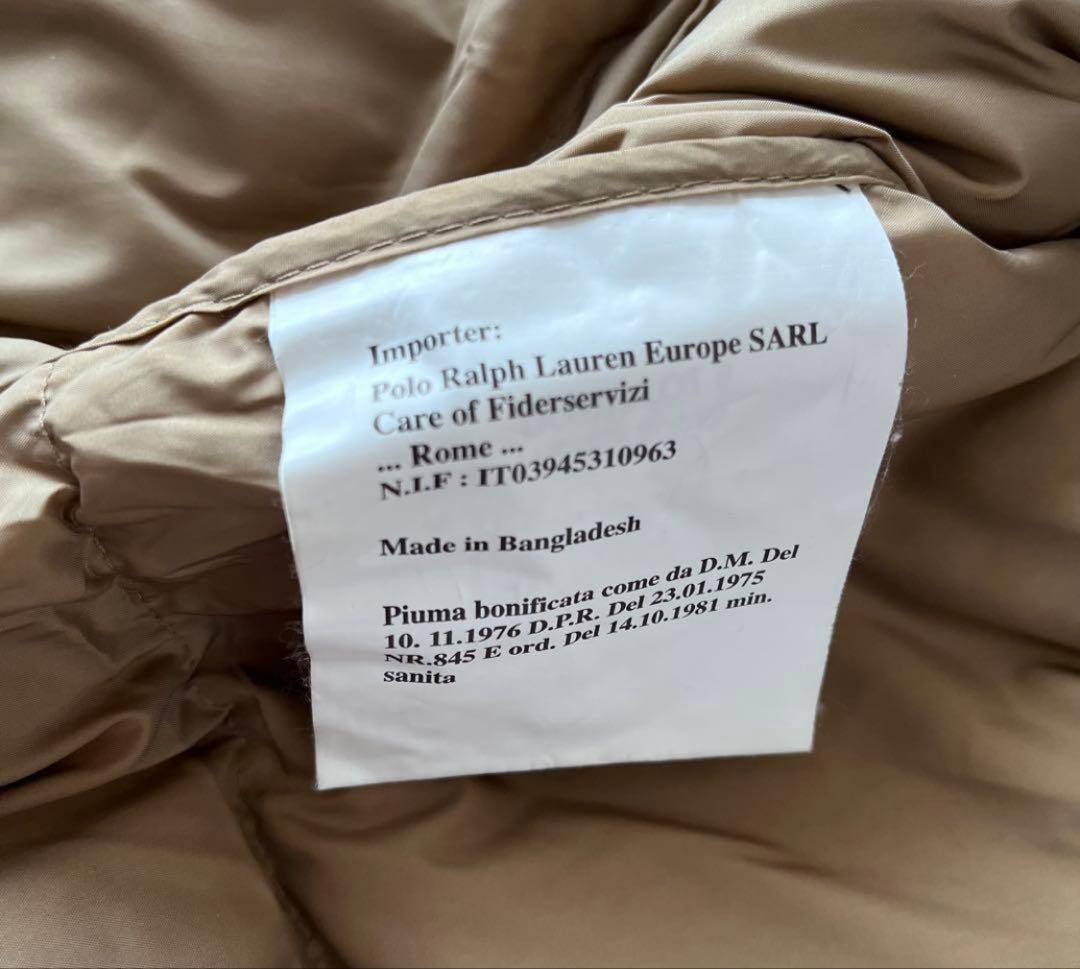 極美品 Polo by Ralph Lauren ダウンジャケット M