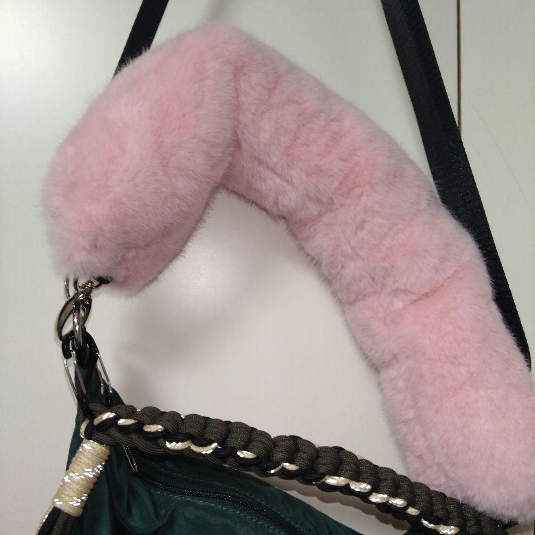 バッグ NON TOKYO 3WAY FUR HANDLE BAG OUTDOOR