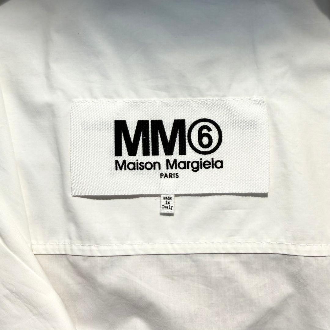 【新品】大特価❗️MM6 マルジェラ ナンバーモチーフ シャツ