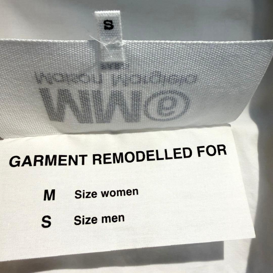 【新品】大特価❗️MM6 マルジェラ ナンバーモチーフ シャツ