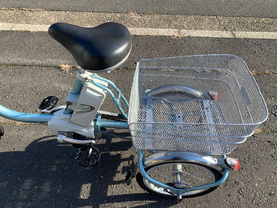 【動作確認済】送料無料 Panasonic 電動アシスト三輪自転車12Ah