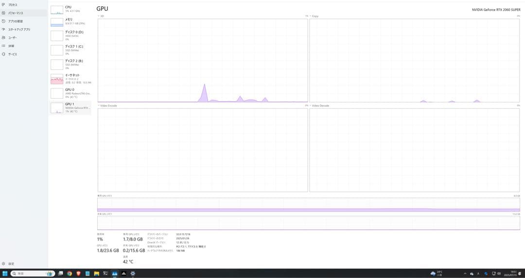 MSI GeForce RTX 2060 AERO ITX 8G OC グラボ