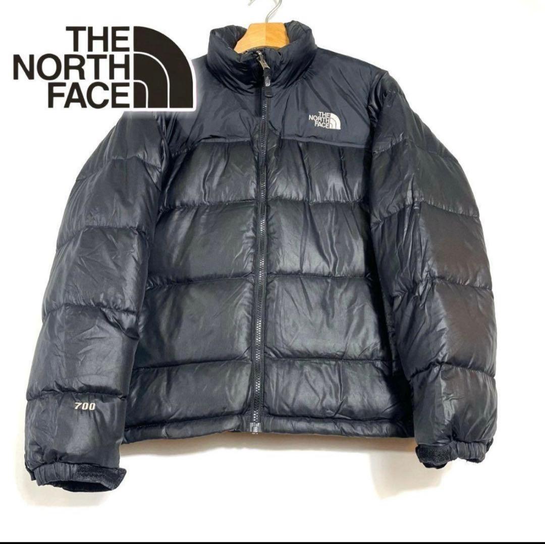 km5682 レディースM 黒 ヌプシ nuptse 700FP ダウン