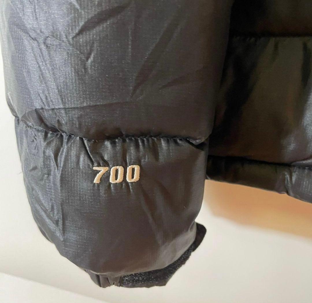 km5682 レディースM 黒 ヌプシ nuptse 700FP ダウン