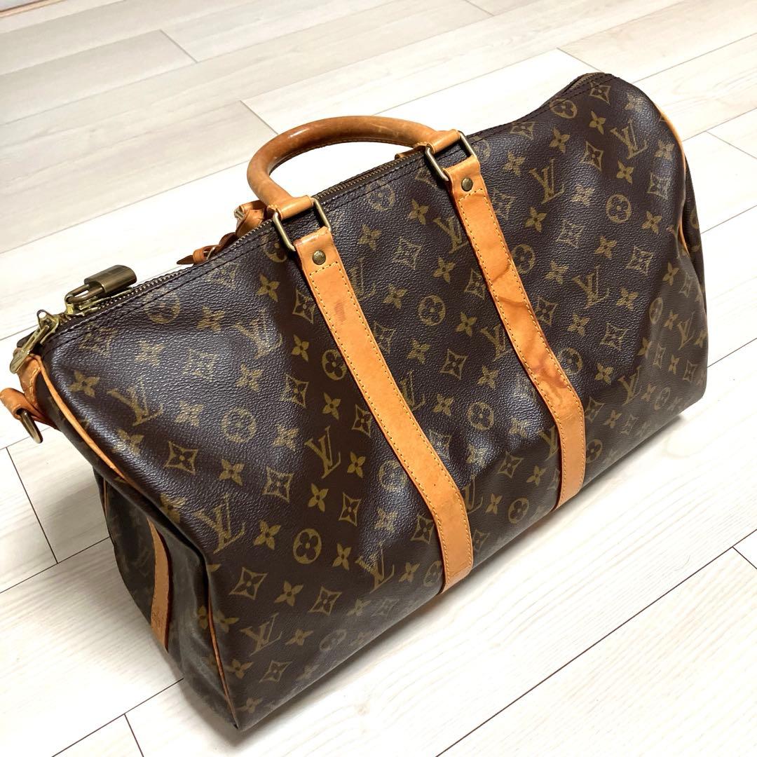 ルイヴィトン モノグラム キーポル バンドリエール45 ボストンバッグ
