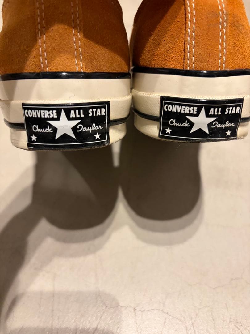 コンバース チャックテイラー オレンジ スエード CT70