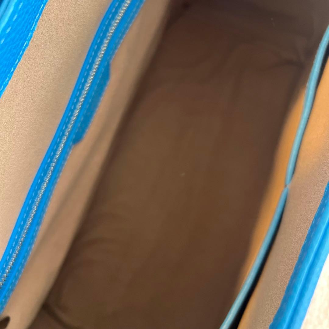 新品【ペッレモルビダ】ボストンバッグ　サックス