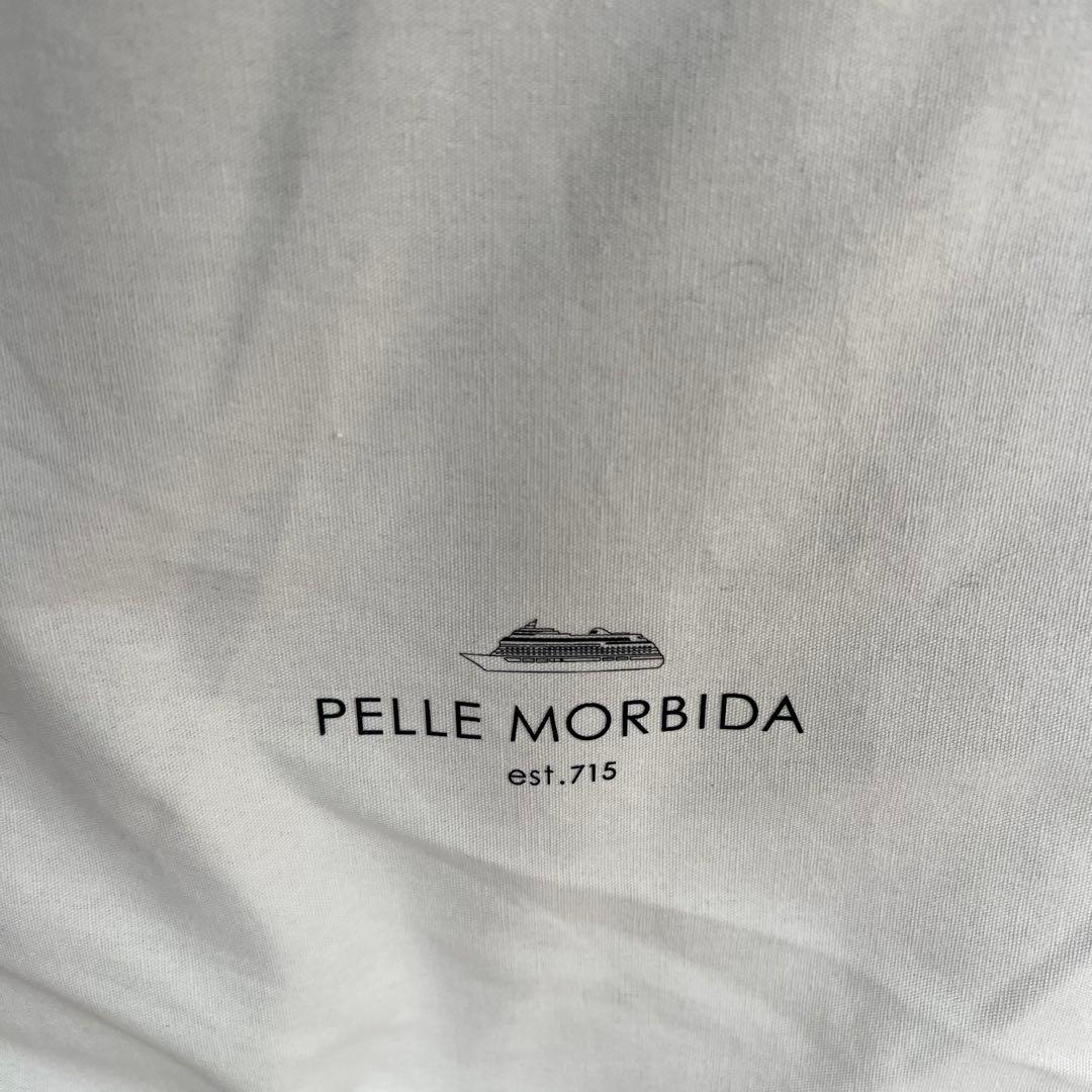 新品【ペッレモルビダ】ボストンバッグ　サックス