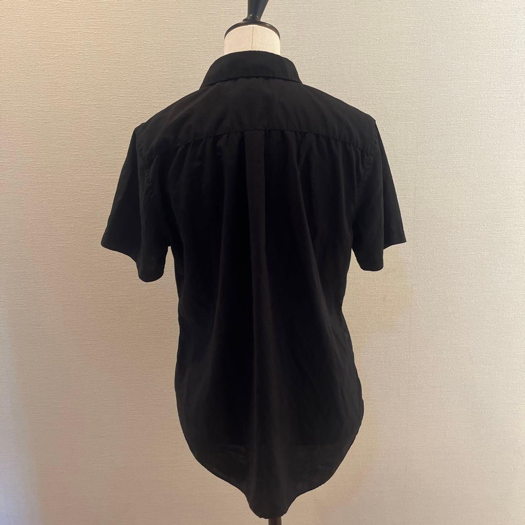 コムデギャルソン　コムコム　黒　シャツ