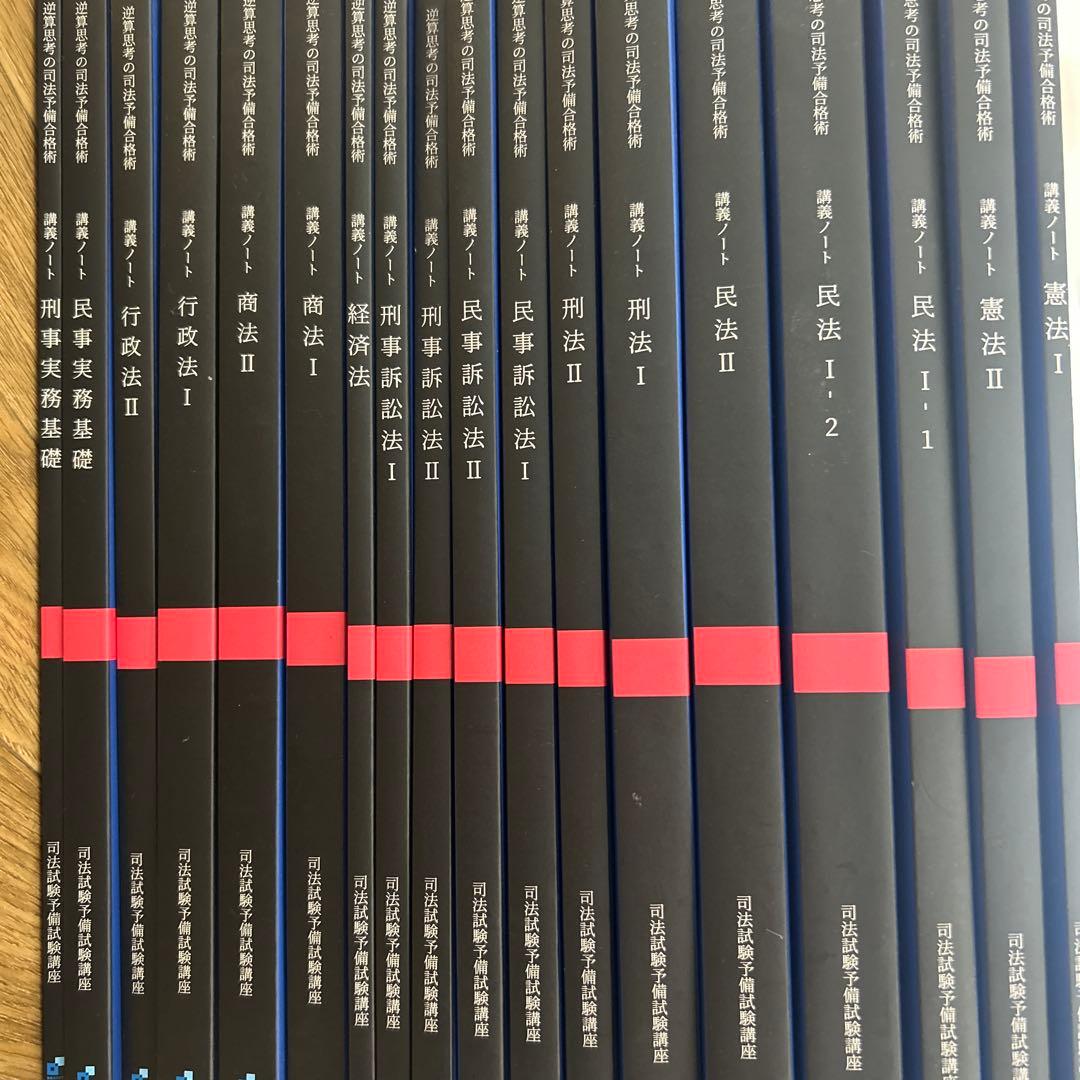司法試験予備試験　講義ノート　参考書