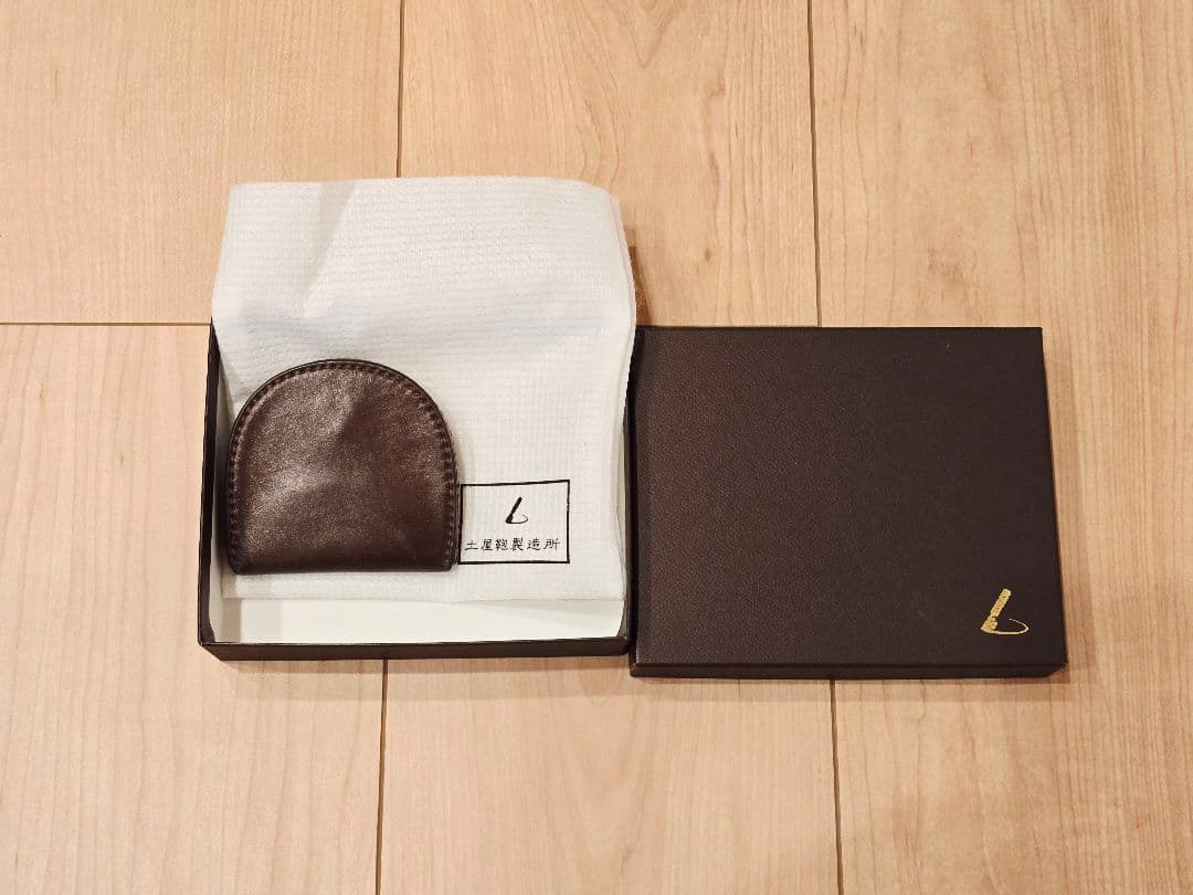 土屋鞄製造所 TSUCHIYA KABAN コードバン 馬蹄型 小銭入れ