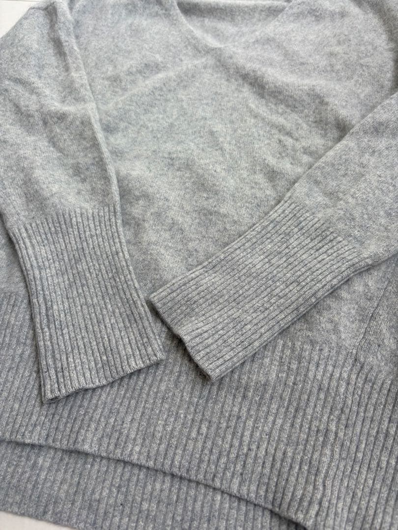 Deuxieme Classe FUWAシャギーVネックプルオーバー