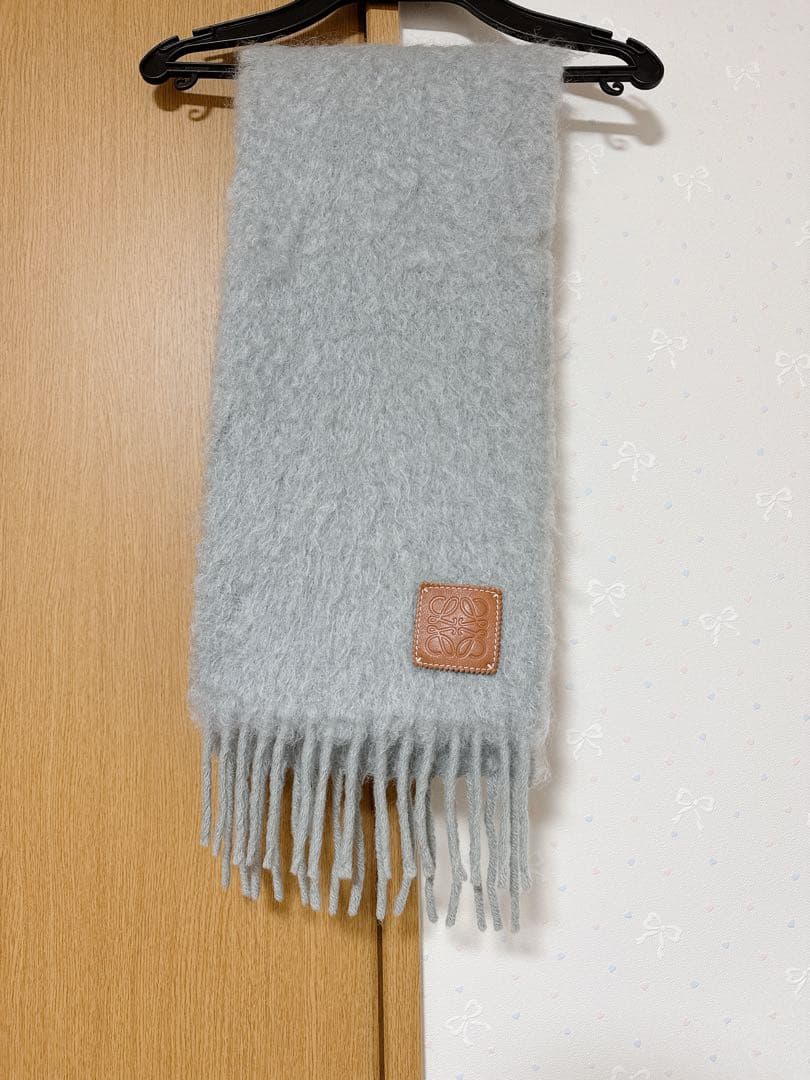 VY　LOEWE モヘヤウールマフラー