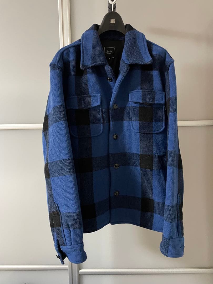 RATS ラッツ22AW BUFFALO CHECK SHIRT JKT