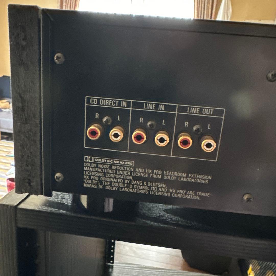 【希少】 名器 SONY ソニー ステレオカセットデッキ TC-K555ESG