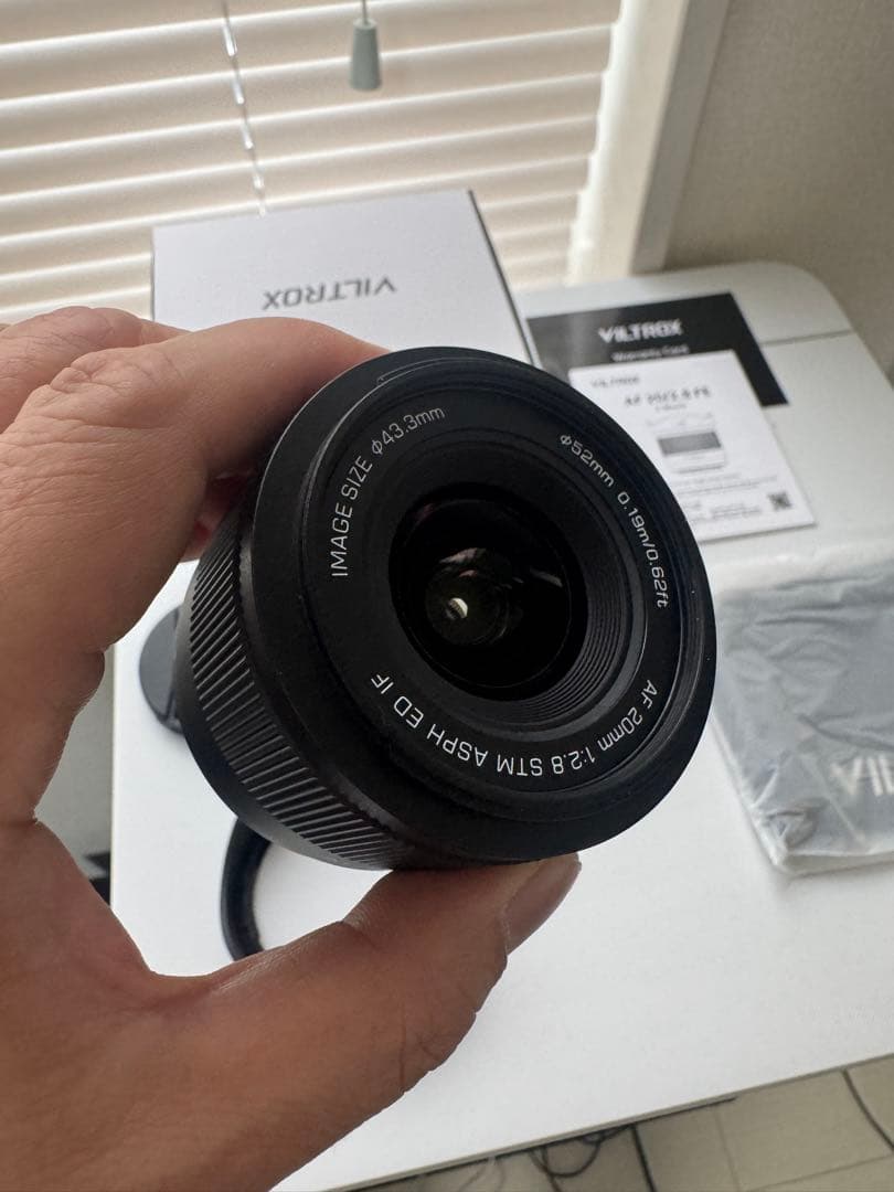 V*G様 VILTROX AF 20/2.8 FE 単焦点レンズ