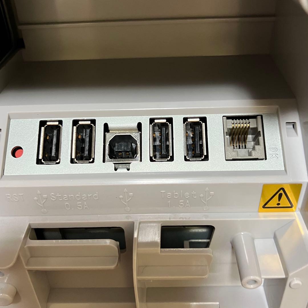 スター精密 サーマルプリンター付きドロアー　ｍPOP バーコードリーダー付き