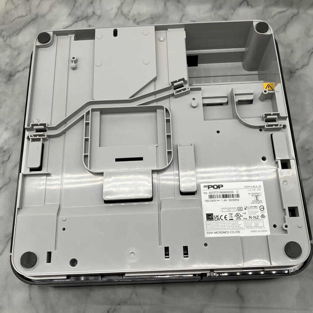 スター精密 サーマルプリンター付きドロアー　ｍPOP バーコードリーダー付き