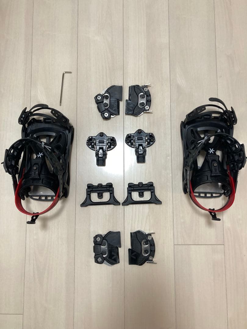 Mサイズ　カラコラム GRIZZLY SPLIT BOARD BINDINGS