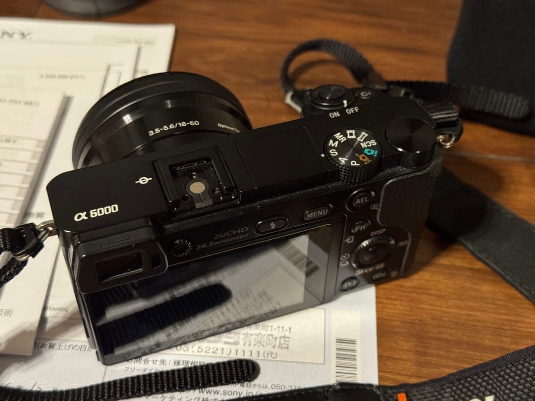 SONY ソニー α6000 ミラーレス デジタル一眼カメラ レンズ3本セット