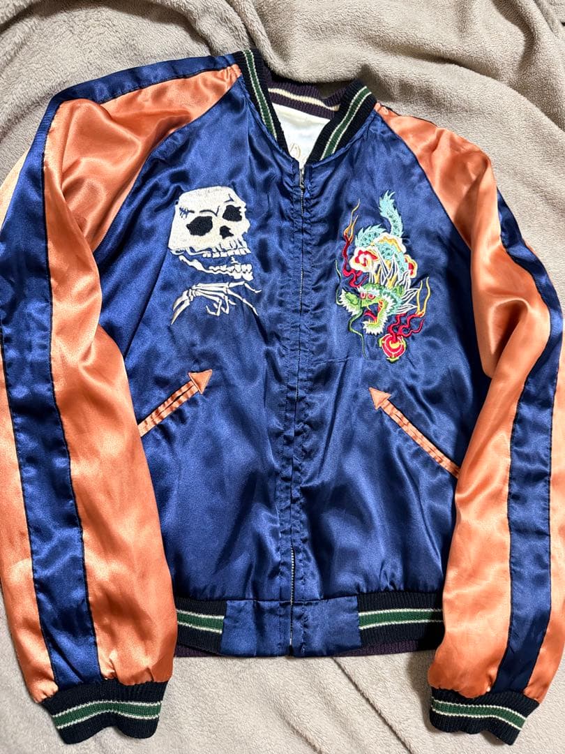 テーラー東洋 虎 龍 スカル 日本限定 スカジャン unisex vintage