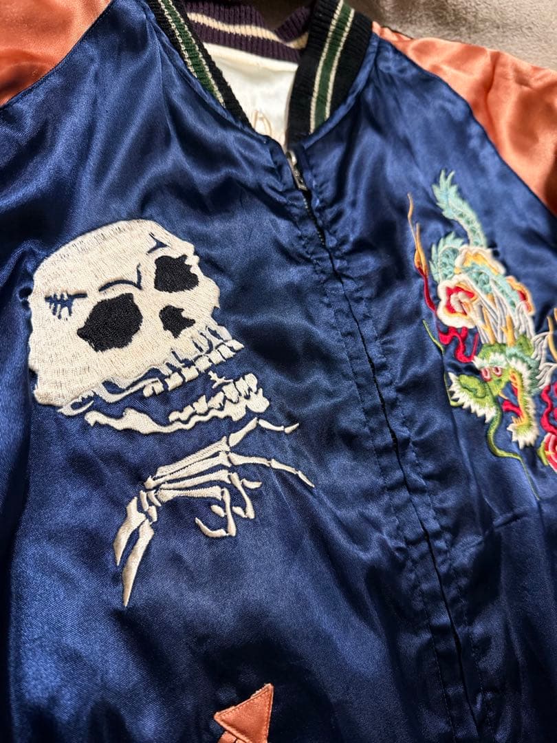 テーラー東洋 虎 龍 スカル 日本限定 スカジャン unisex vintage