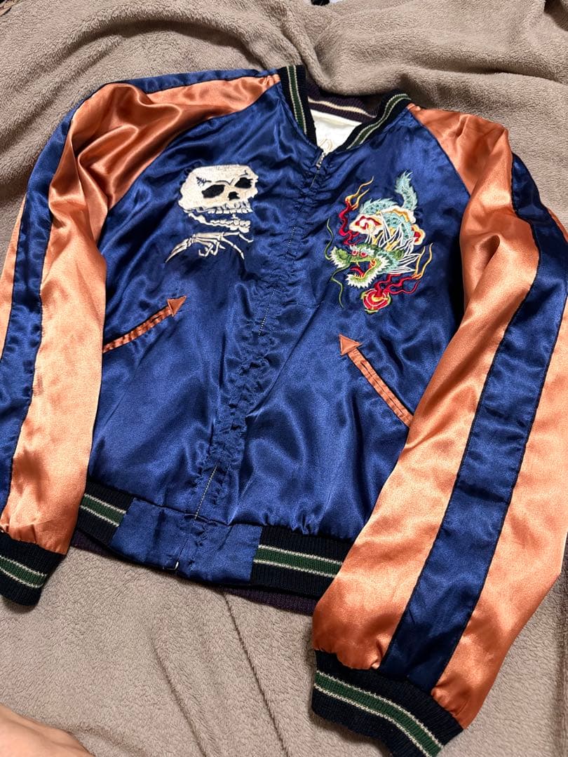 テーラー東洋 虎 龍 スカル 日本限定 スカジャン unisex vintage