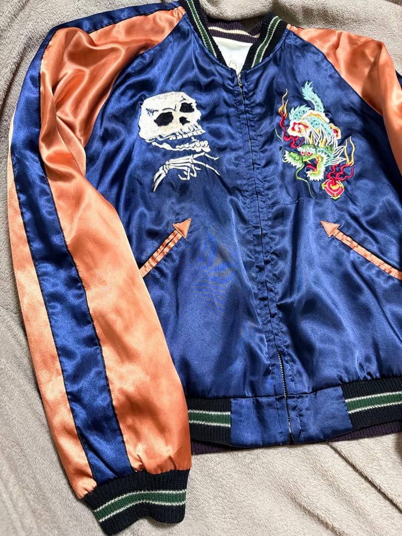 テーラー東洋 虎 龍 スカル 日本限定 スカジャン unisex vintage