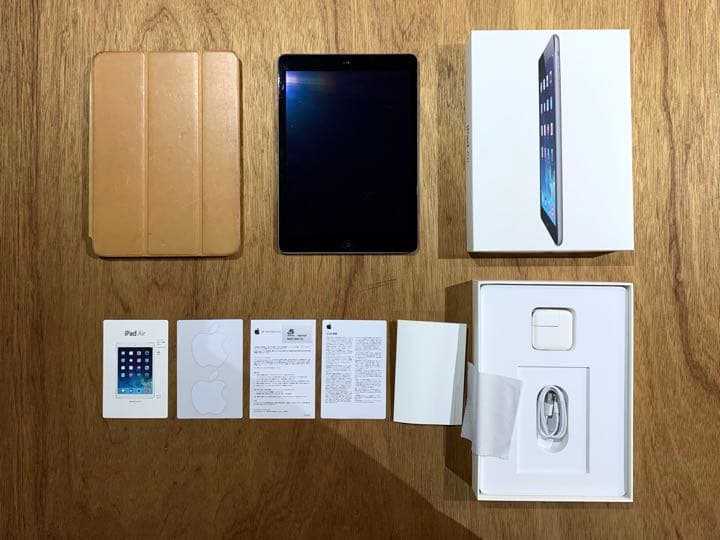【美品】iPad Air Wi-Fi 128GB スペースグレイ 初代モデル