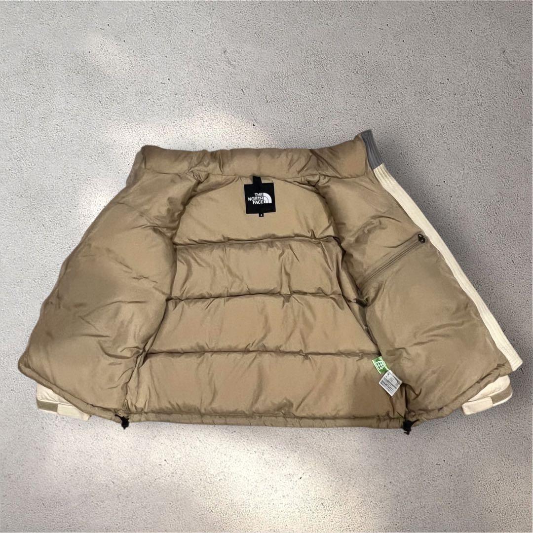 ノースフェイス　ヌプシダウンジャケット レディース　S ベージュ