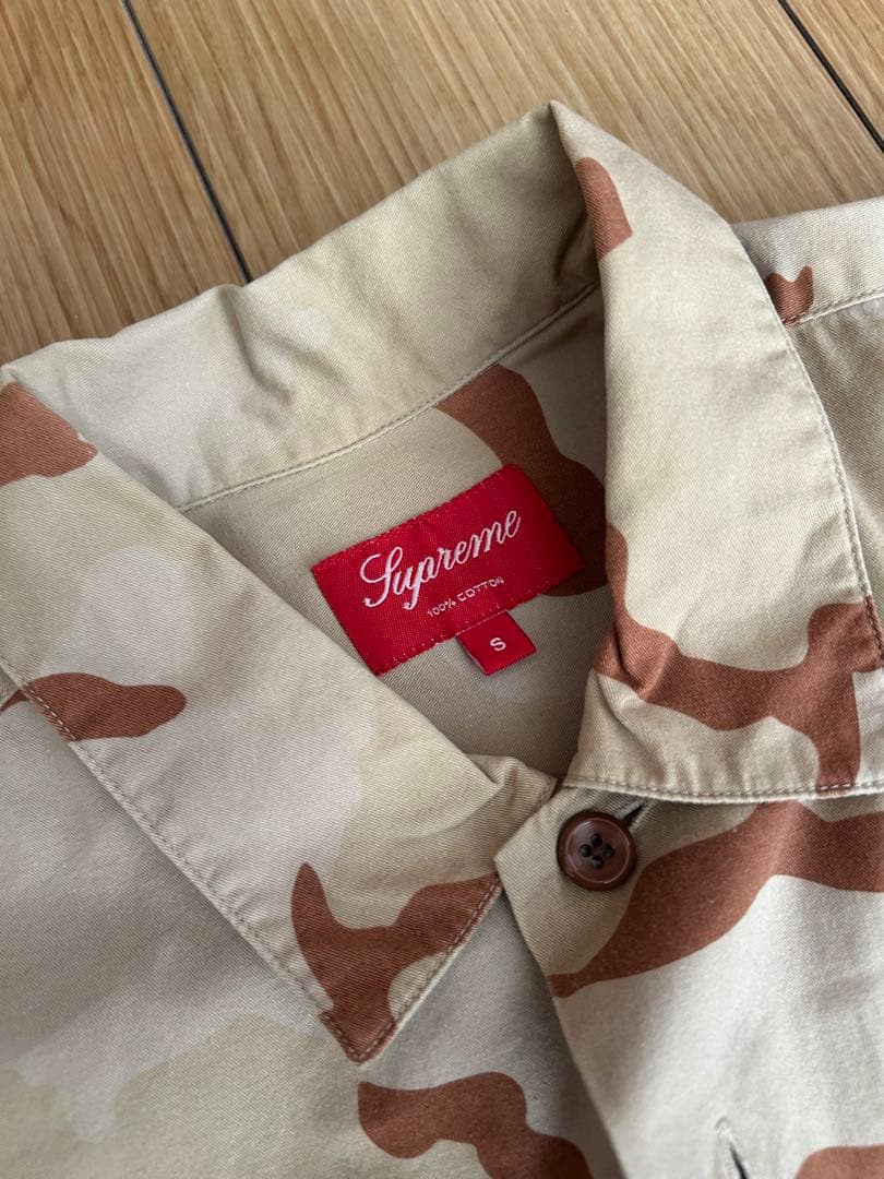 supreme 迷彩　長袖シャツ　Field shirt