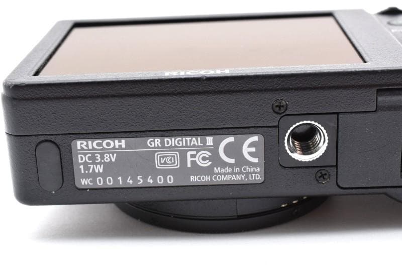 RICHO GR Digital III コンパクトデジタルカメラ