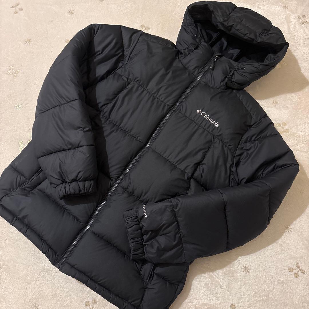 Columbia ブラック ダウンジャケット L