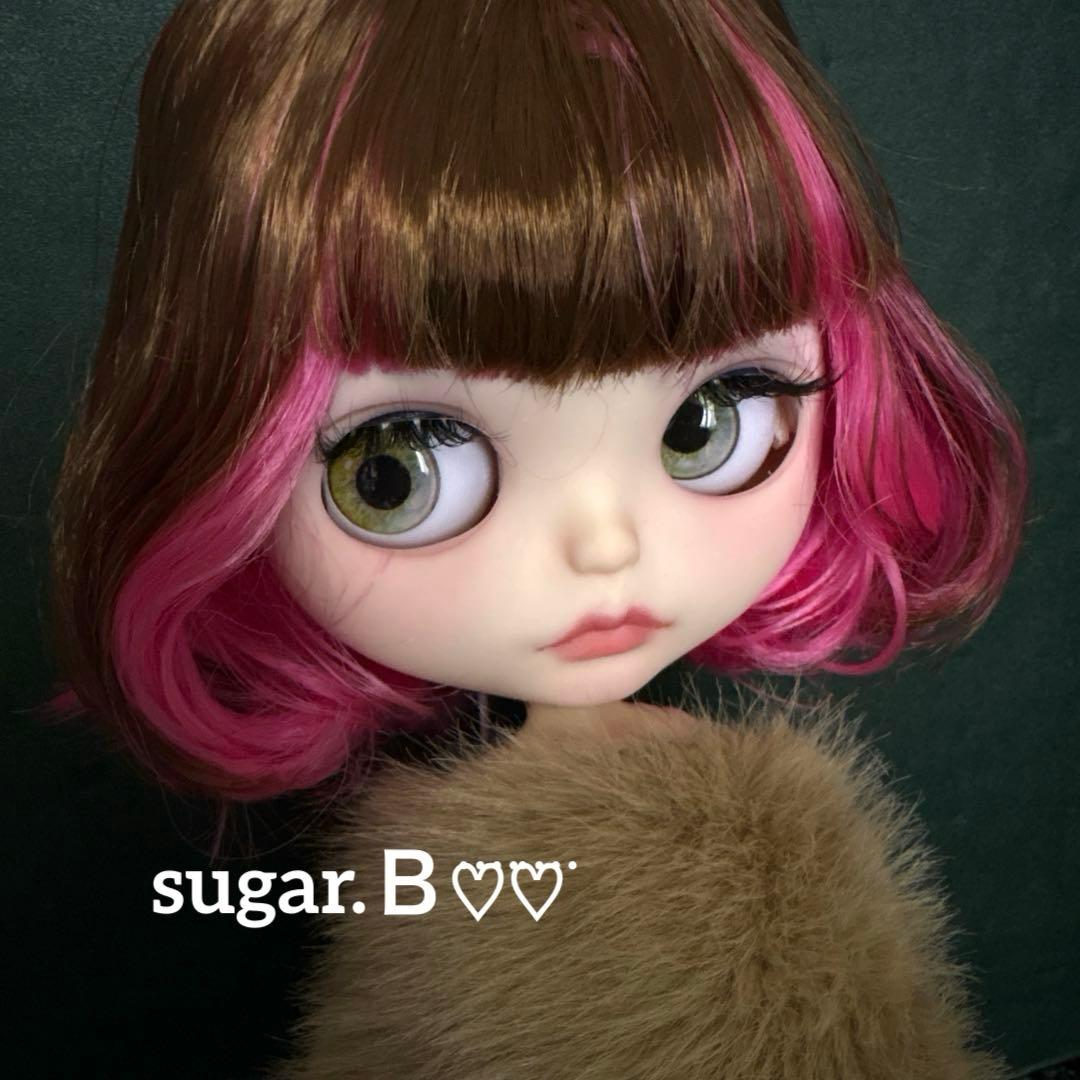 アイシードールカスタム♡⃜ピンク×ブラウン♪