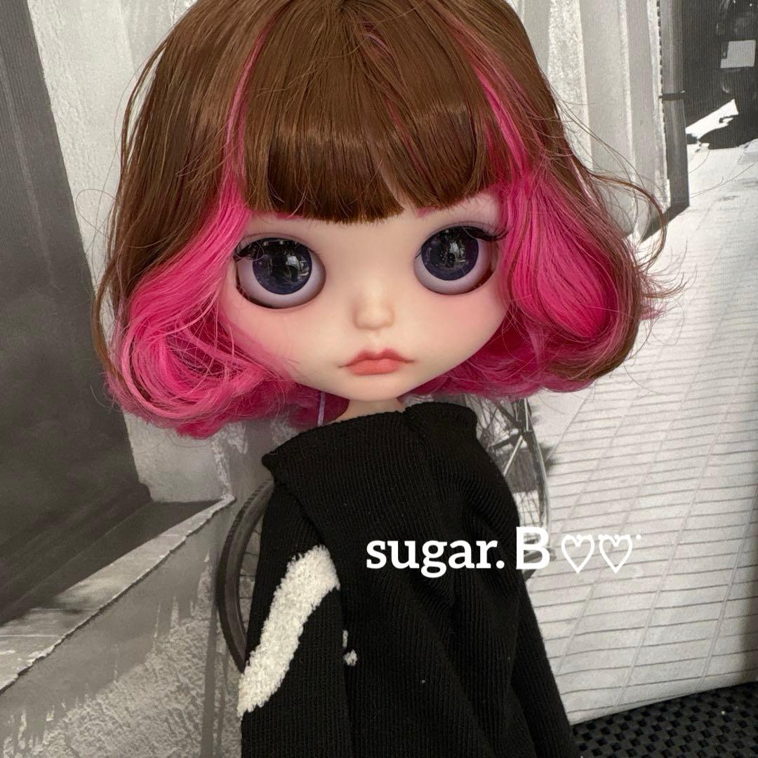 アイシードールカスタム♡⃜ピンク×ブラウン♪