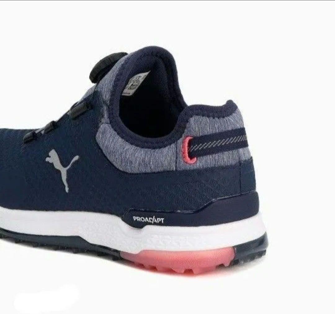 【新品】PUMAプーマ　ウィメンズ　ゴルフシューズ　ネイビー　プロアダプト
