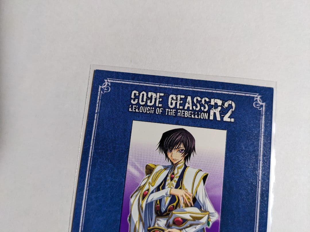 カードダスマスターズ　コードギアス　ルルーシュ　サイン