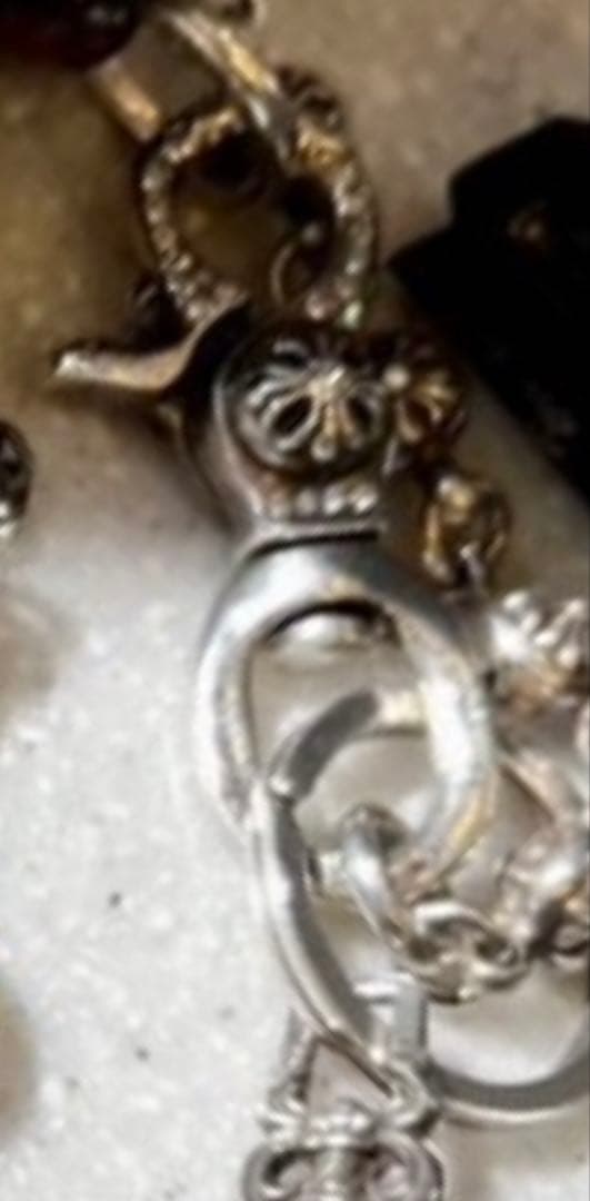 クロムハーツ クリップ スイベル スモール キーリング 木村拓哉 クロス