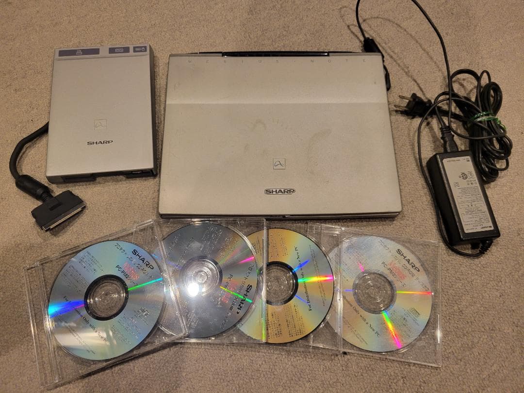 メビウスノートPJ PC-PJ1-98(レトロPC)